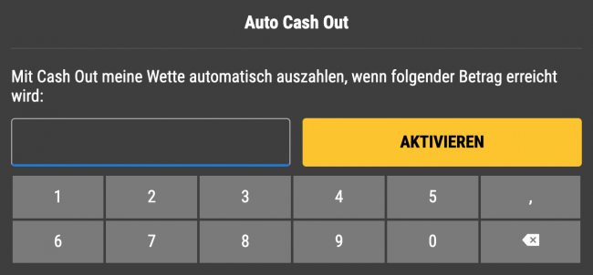 Bwin Auto Cash Out