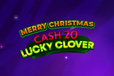 Cash 20 Lucky Clover Christmas Logo