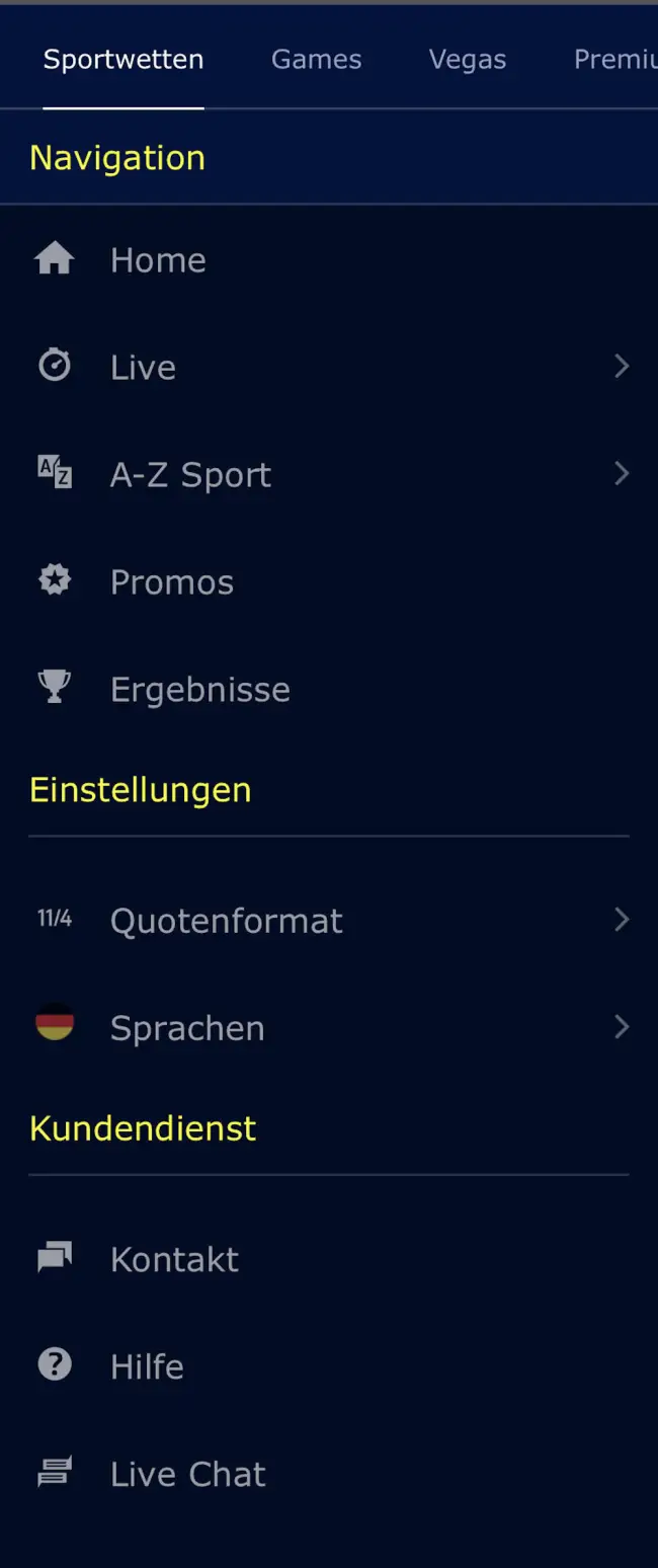 William Hill Benutzerfreundlichkeit