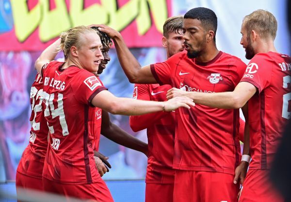 RB Leipzig Jubel