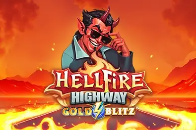 Hellfire Highway Gold Blitz Logo
