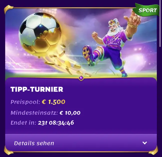 Midas Luck Sportwetten