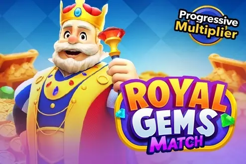 Royal Gems Match Logo