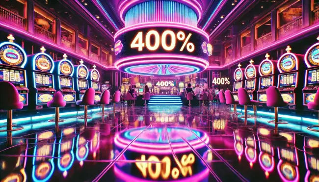 Casinos mit 400% Bonus