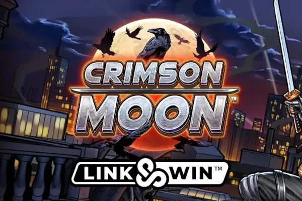 Crimson Moon Link & Win Logo