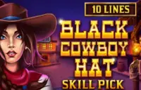 Black Cowboy Hat Logo