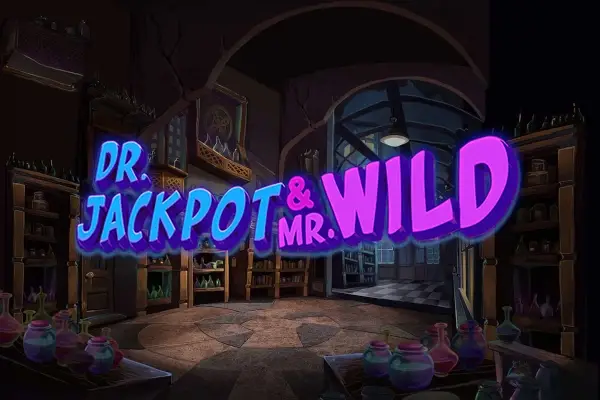 Dr. Jackpot & Mr. Wild Logo