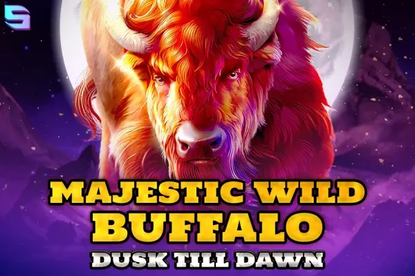 Majestic Wild Buffalo - Dusk Till Dawn Logo