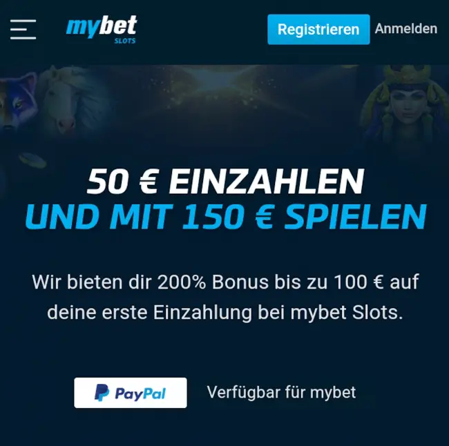 mybet Slots Bonus