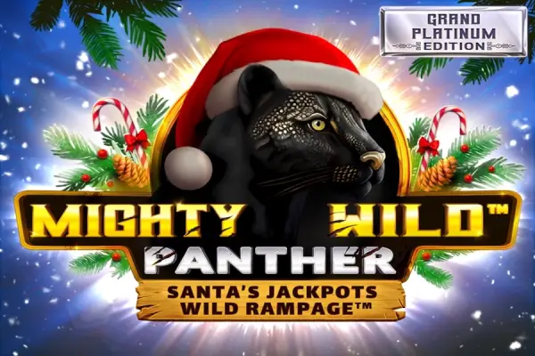 Mighty Wild: Panther Grand Platinum Edition Santa's Jackpots Logo