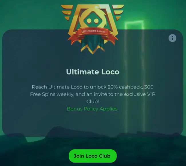 Spinoloco Casino Loyalty Club