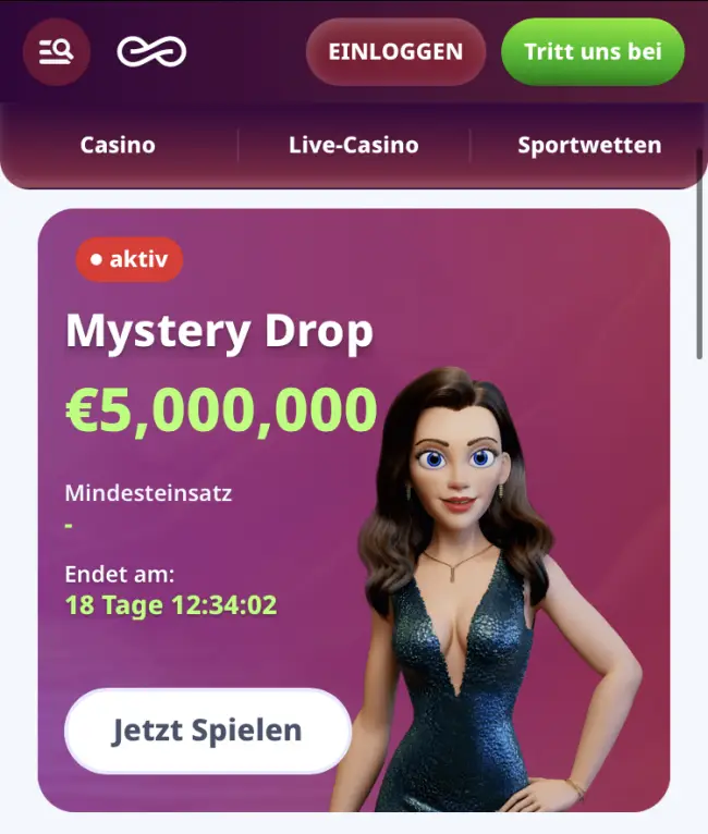 Casinoinfinity Casino Test