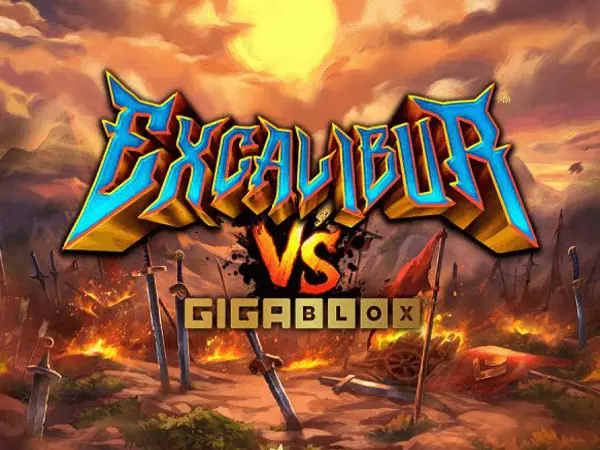 Excalibur Vs GigaBlox Logo