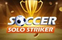 Soccer Solo Striker Logo