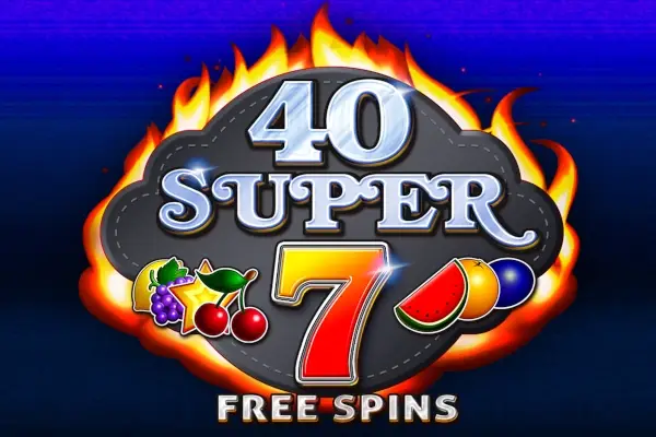 40 Super 7 Free Spins Logo