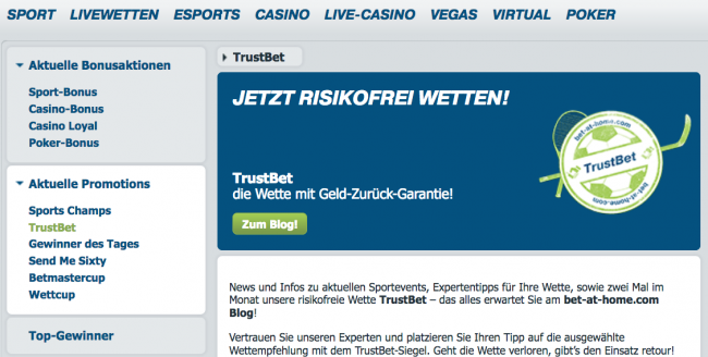 Bet-at-home TrustBet