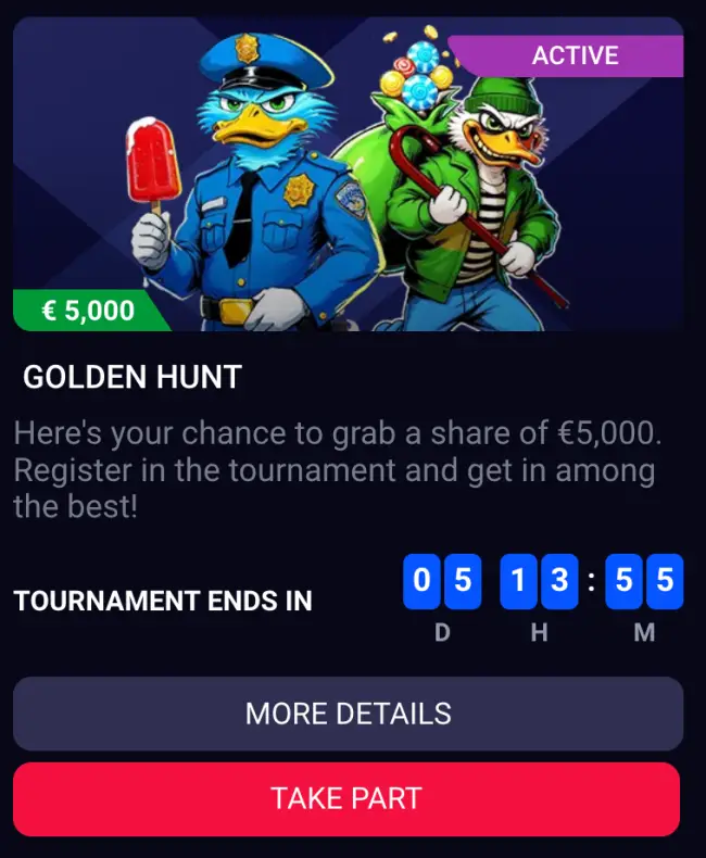 CasinoAndYou Casino Tournaments