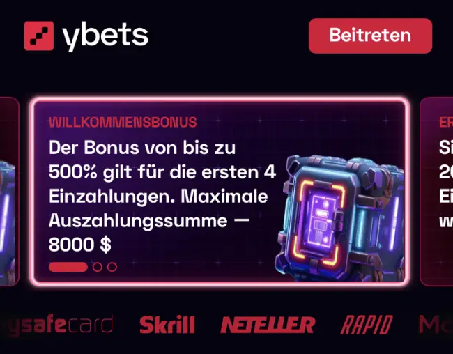 Ybets Casino Test