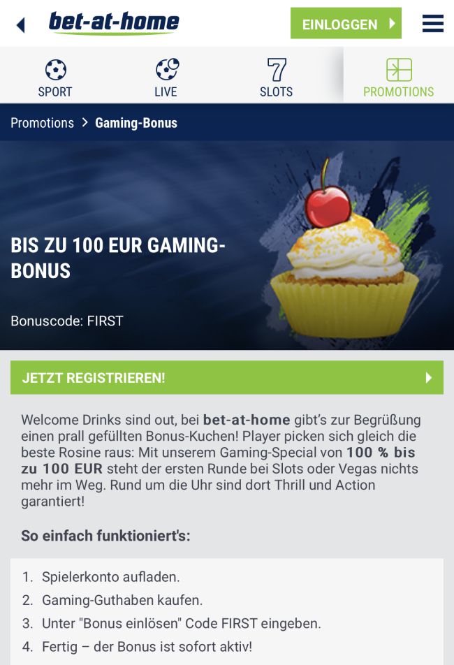 bet at home slots Gaming Bonus