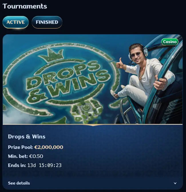 Millioner Casino Tournaments