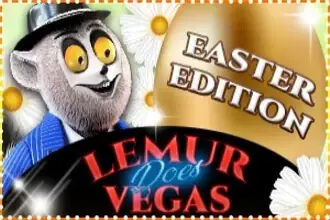 Lemur Does Vegas - Easter Edition Logo