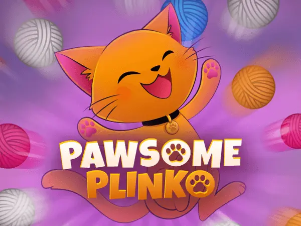 Pawsome Plinko Logo