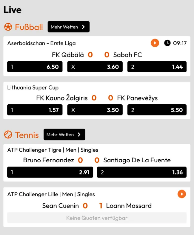 Optimbet Sport Test