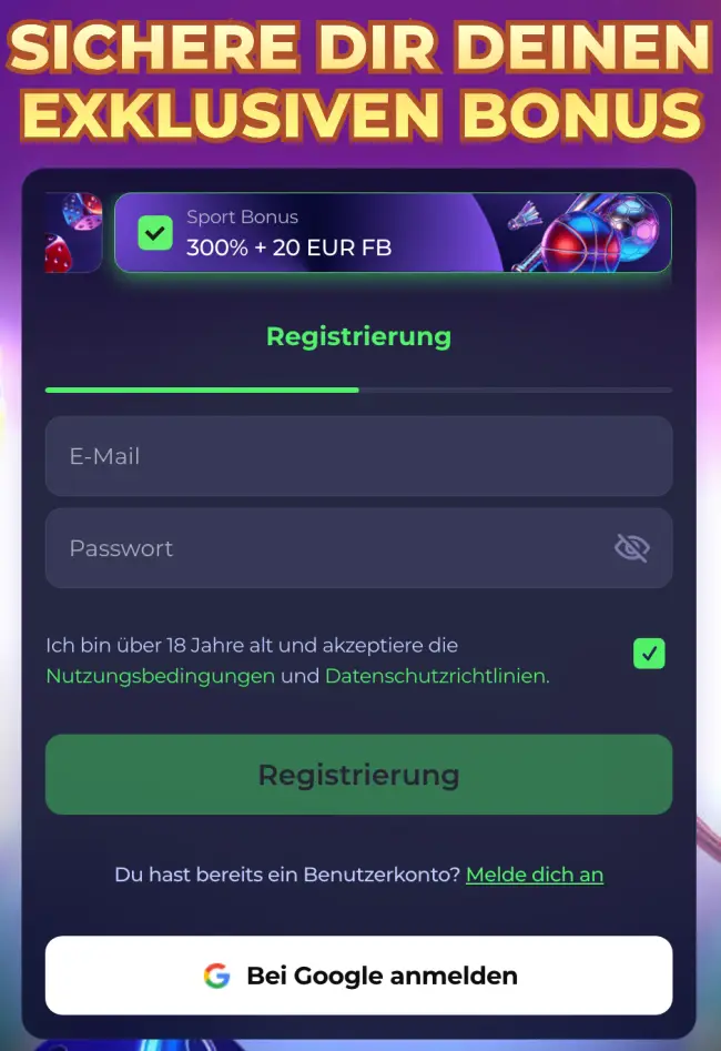 Betmatch Sport Bonus