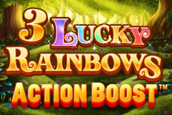 Action Boost 3 Lucky Rainbows Logo