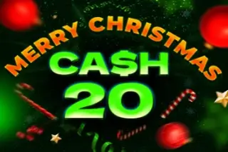 Cash 20 Christmas Logo