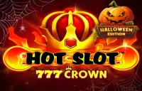 Hot Slot 777 Crown Halloween Edition Logo