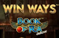 Book of Ra Deluxe Win Ways Ante Bet Logo