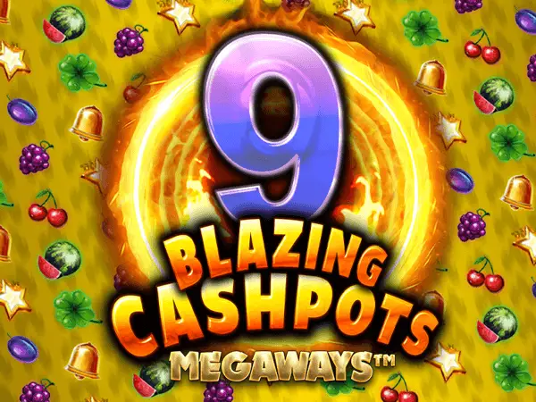 9 Blazing Cashpots Megaways Logo