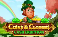 Cash Eruption Coins & Clovers Logo