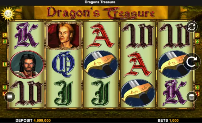 Dragons Treasure Slot Spielautomat