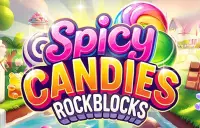 Spicy Candies Rockblocks Logo