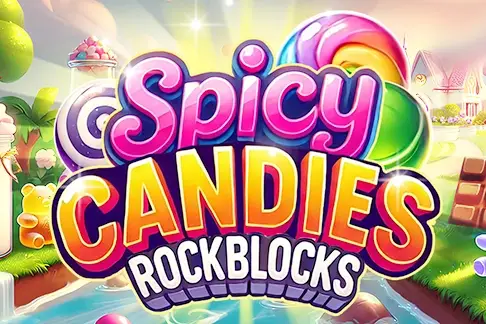 Spicy Candies Rockblocks Logo
