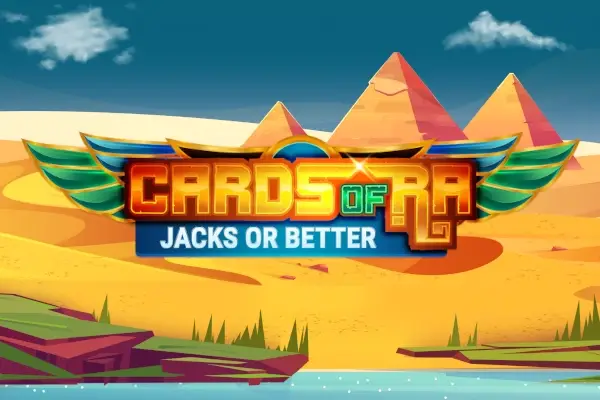 Cards of Ra - Jacks or Better Logo