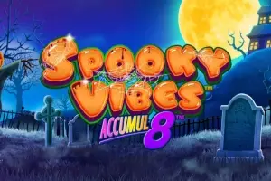 Spooky Vibes Accumul8  Logo