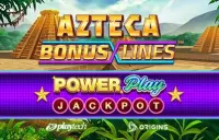 Azteca Bonus Lines PowerPlay Jackpot Logo