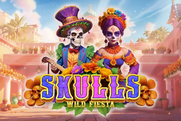 Skulls Wild Fiesta Logo