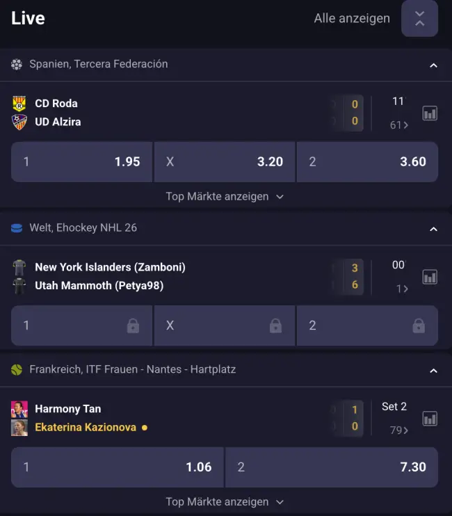 RollXO Sportwetten Test