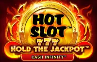 Hot Slot: 777 Hold the Jackpot Logo
