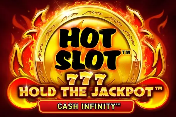 Hot Slot: 777 Hold the Jackpot Logo
