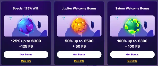 Stelario Casino Bonus