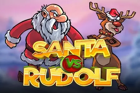 Santa vs Rudolf Logo