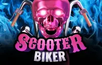 Scooter Biker Logo