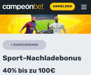 Campeonbet Relaod Bonus