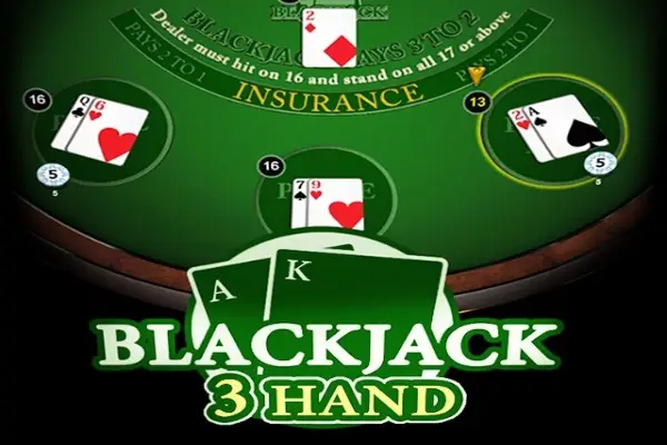 Blackjack 3 Hand Logo