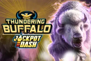 Thundering Buffalo Jackpot Dash Logo
